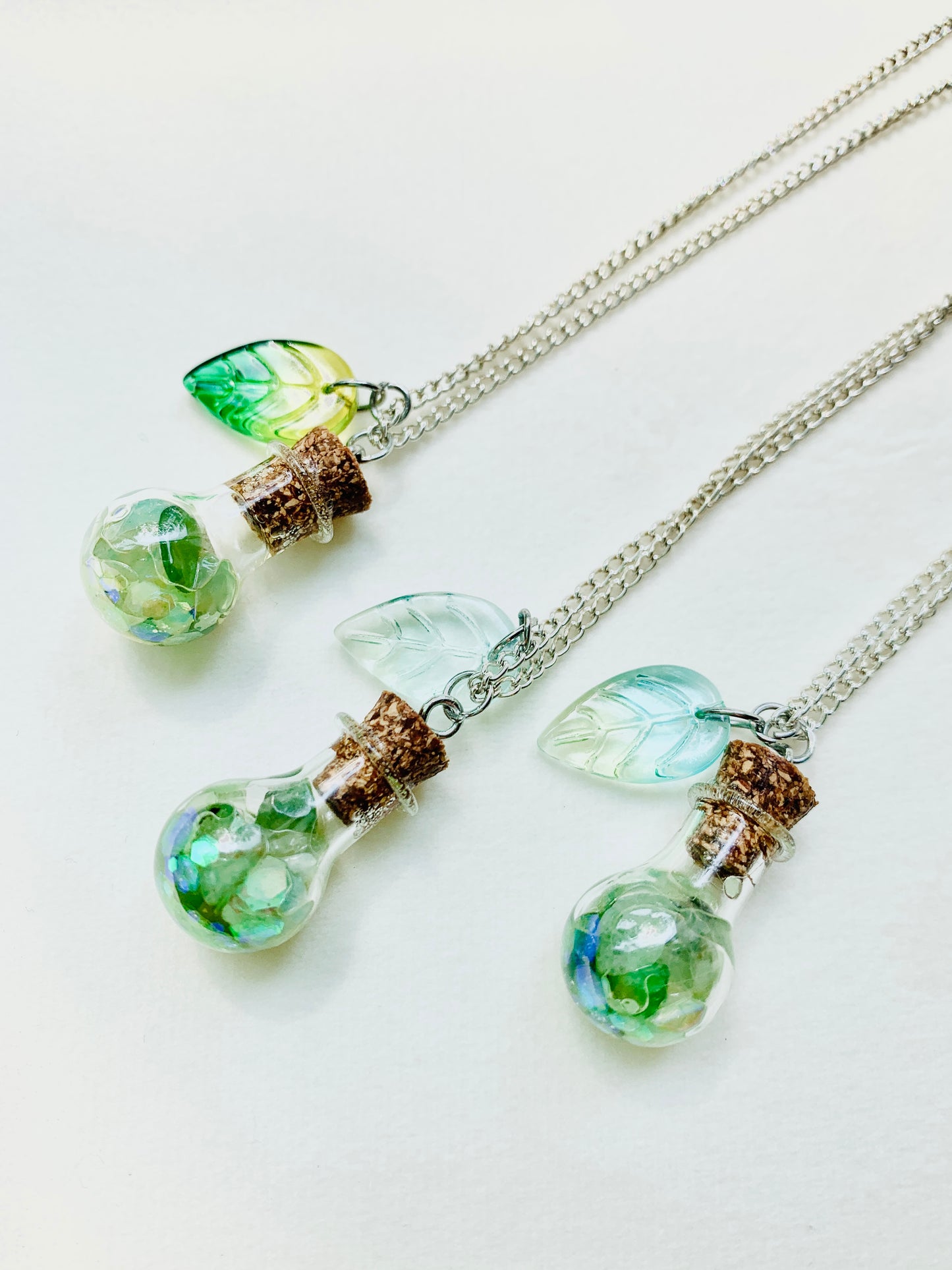 Spell Jar Necklace: Money Magnet for Prosperity