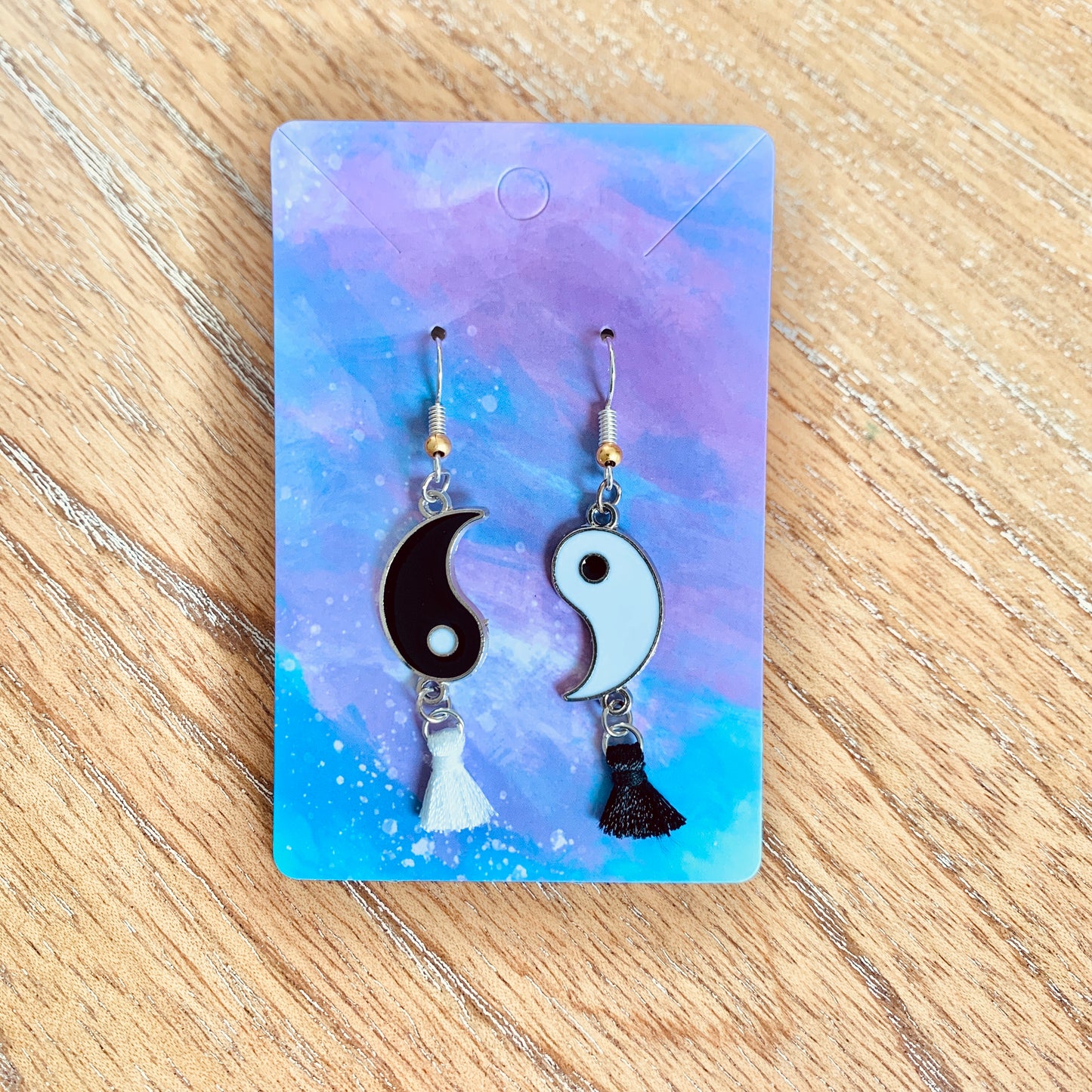 Earrings: Yin & Yang, Divine Feminine & Divine Masculine