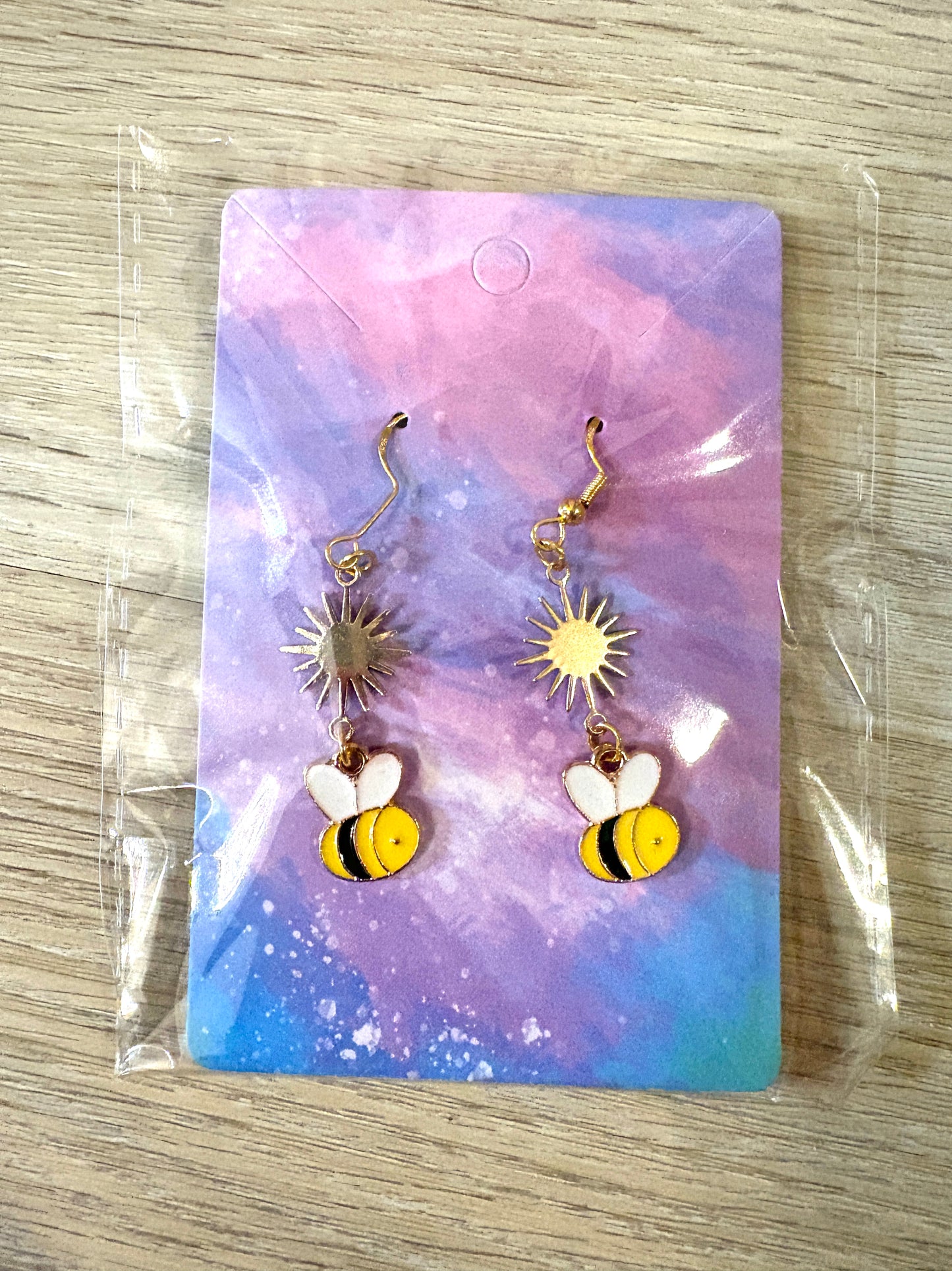Sunny Little Bee Earrings