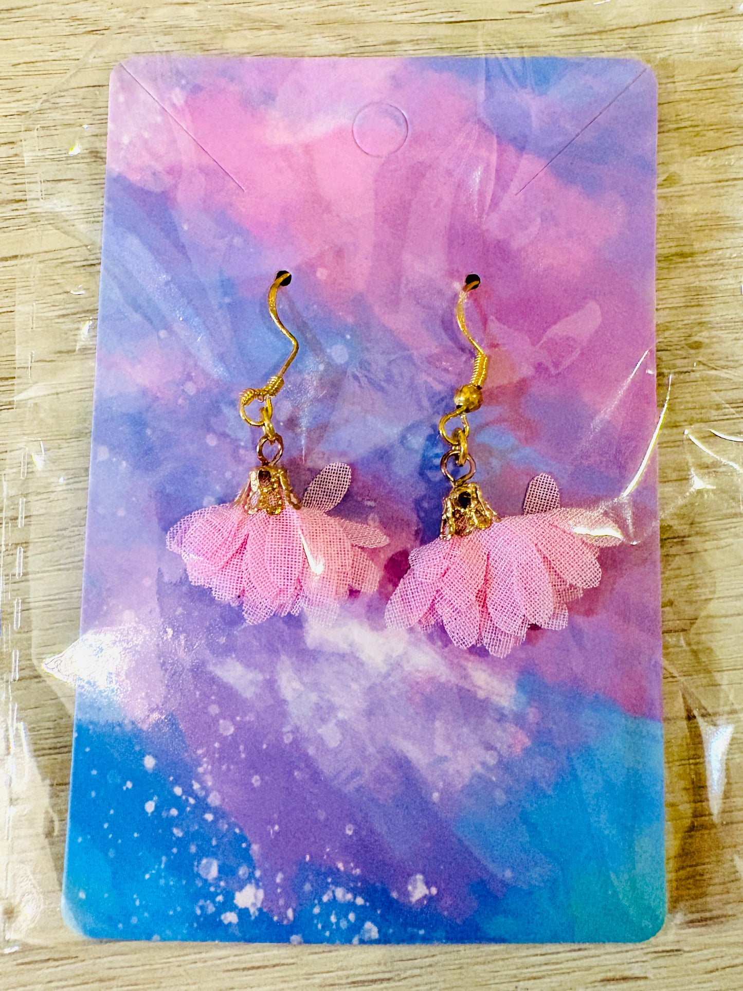 Soft Floral Earrings
