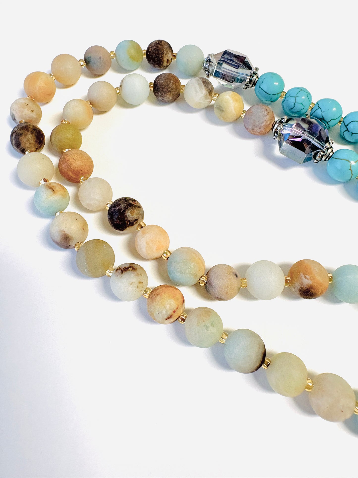 Echoes of Light Mala Necklace