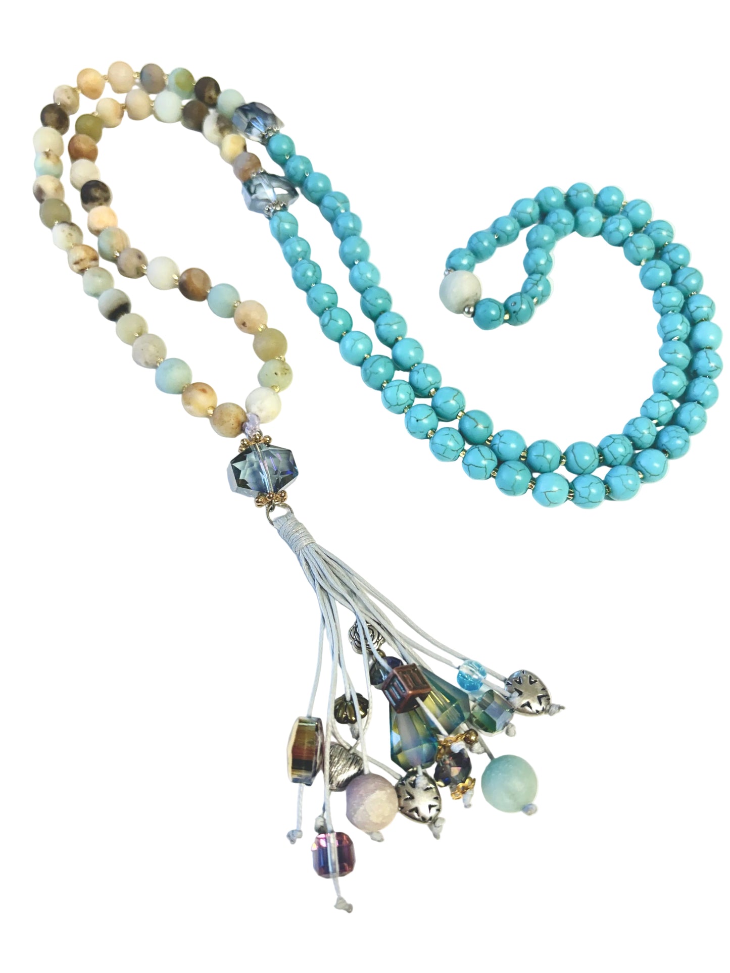 Echoes of Light Mala Necklace