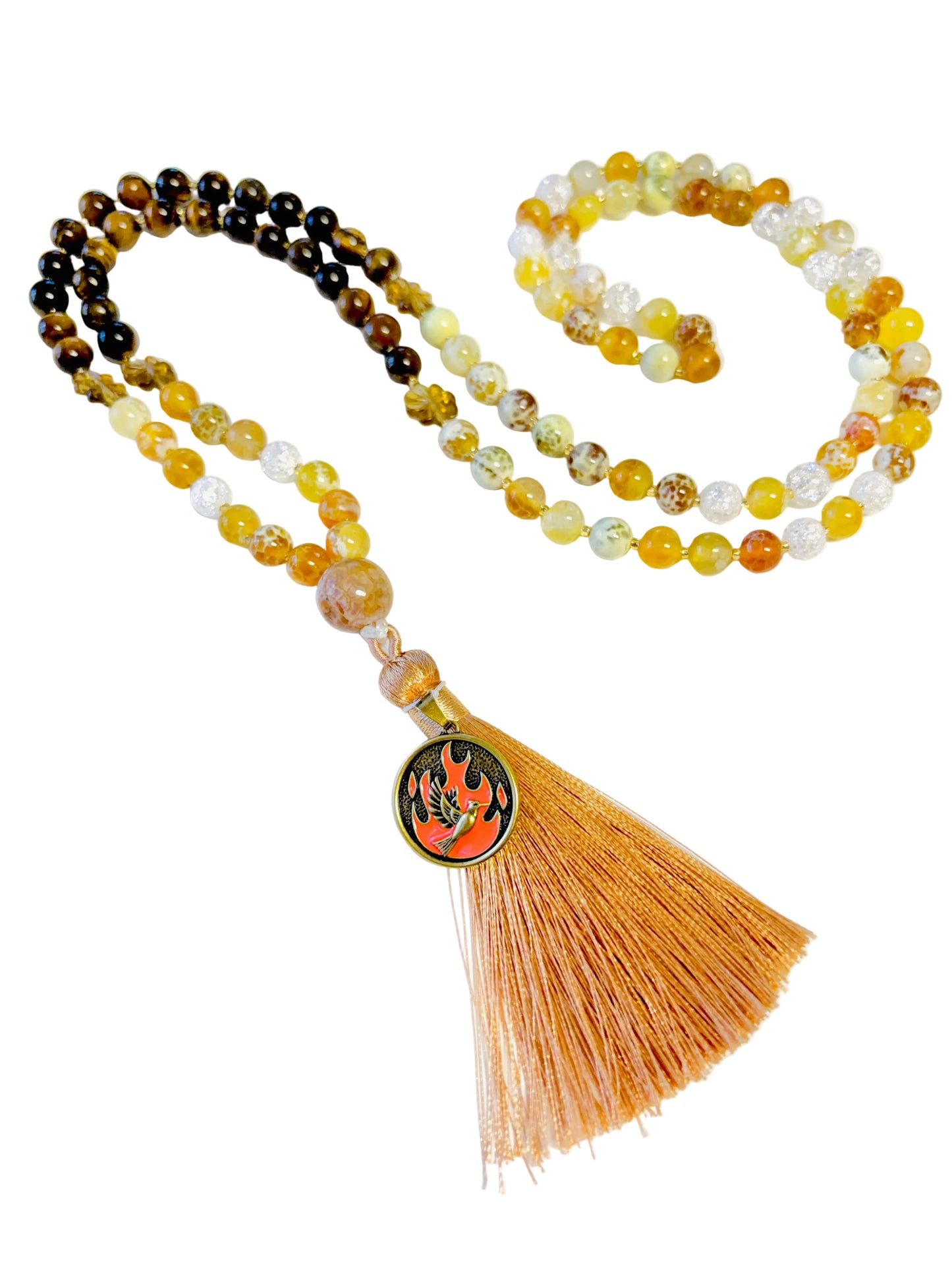 Fire Within Mala Necklace