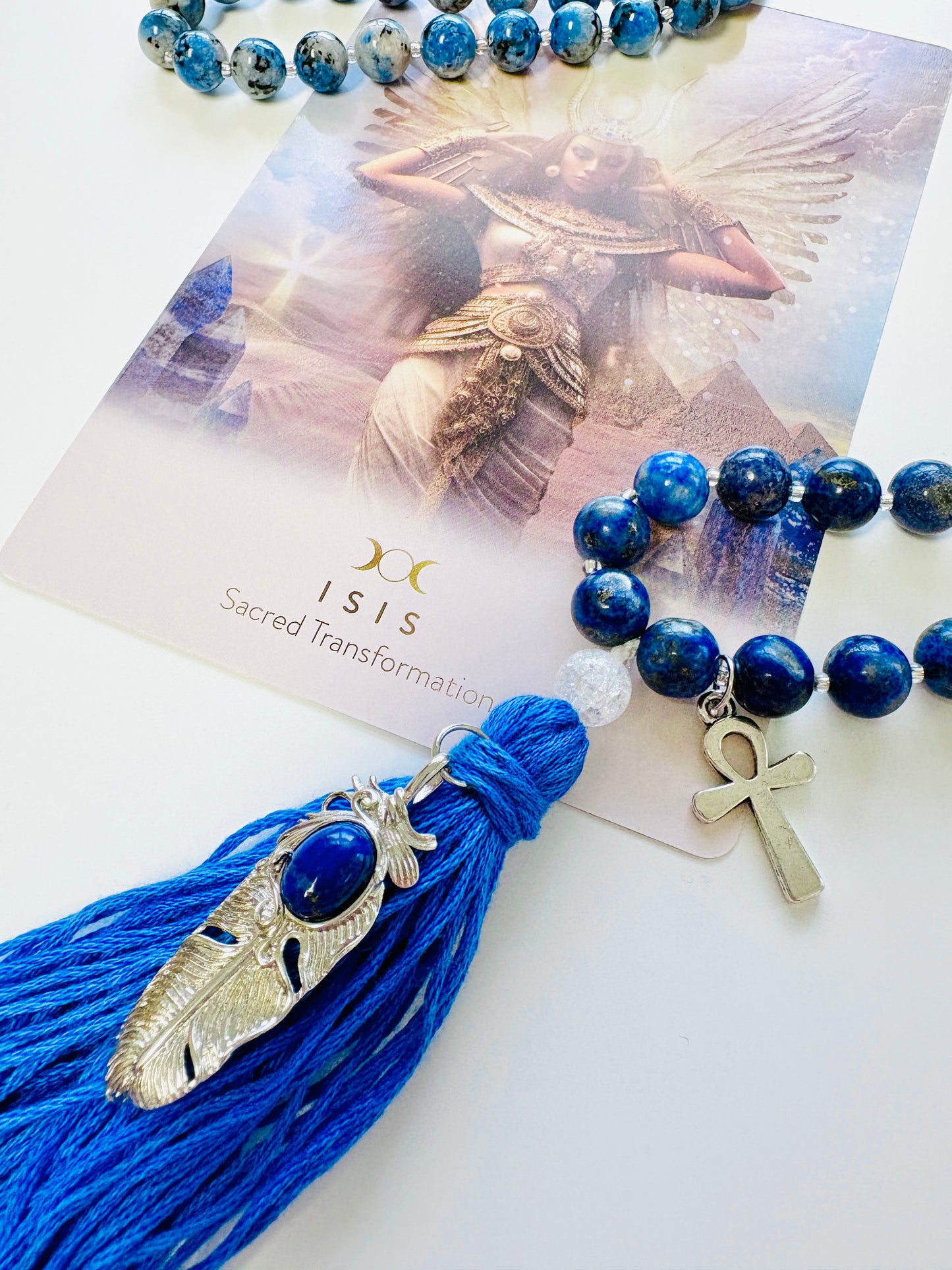 Goddess Isis Mala Necklace