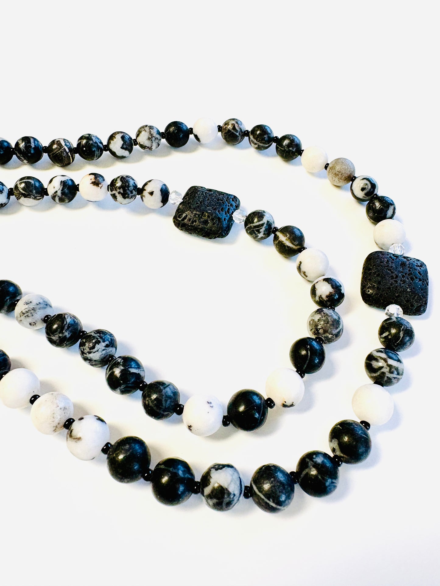 Sacred Balance Mala Necklace