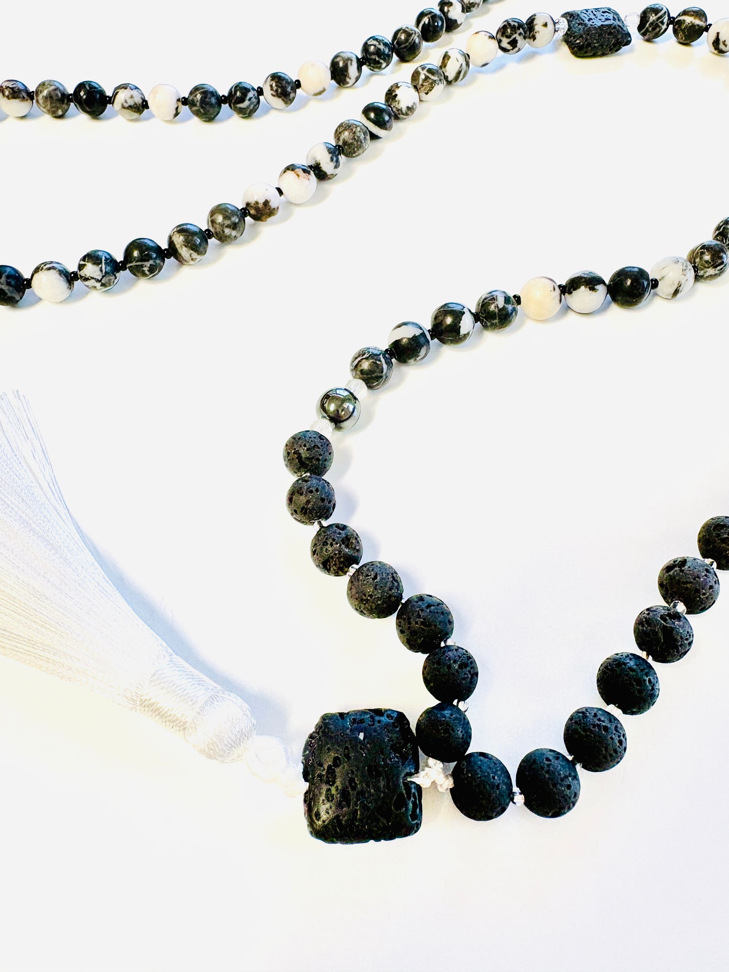 Sacred Balance Mala Necklace