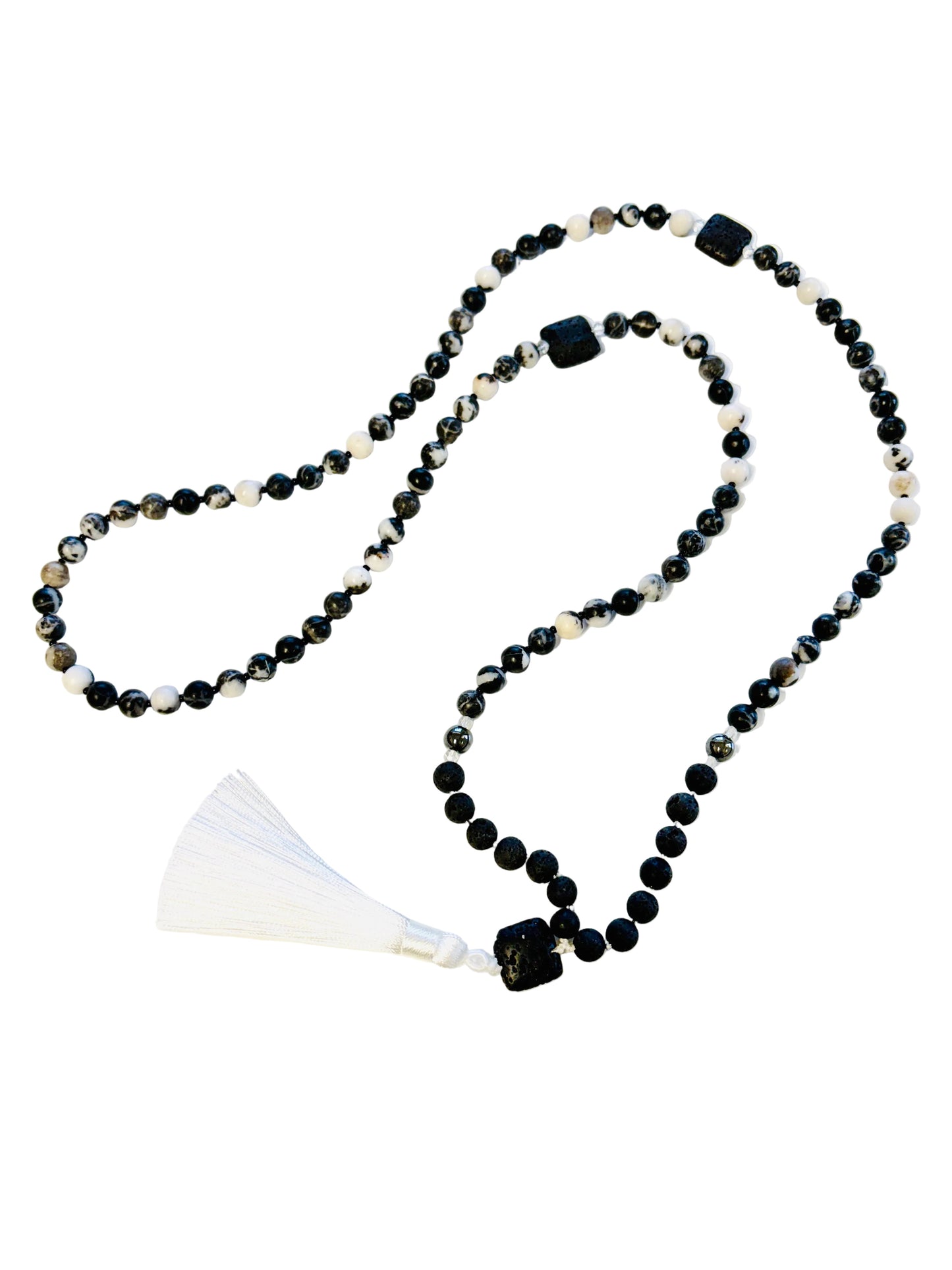 Sacred Balance Mala Necklace