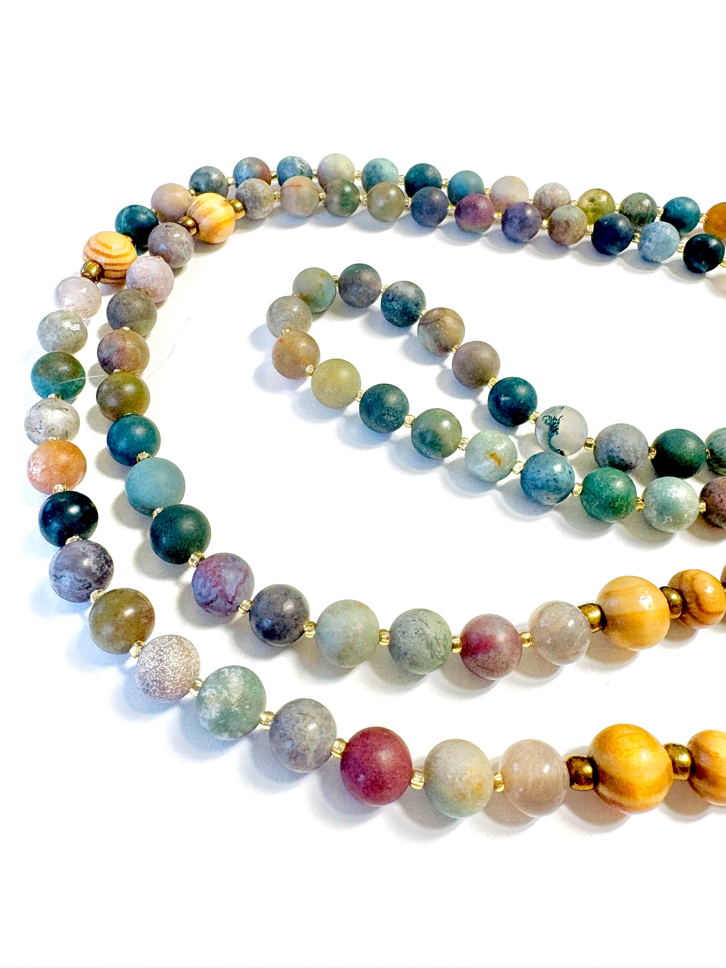 Steady Metamorphosis Mala Necklace