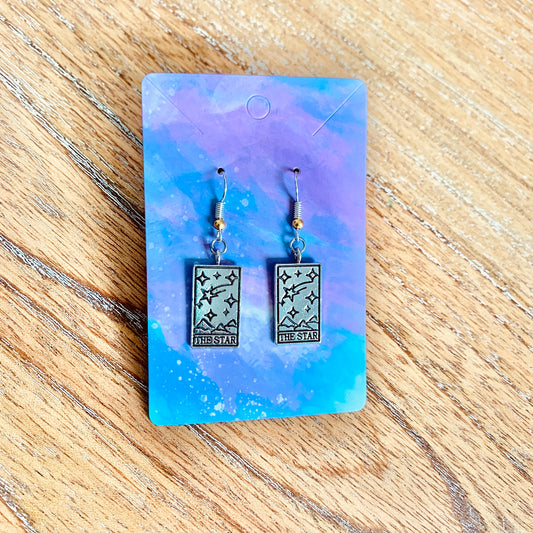 Earrings: Tarot Cards